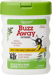 046985016575-QUANTUM-Buzz Away Extreme Repellent Pop-Up Towelette Dispenser