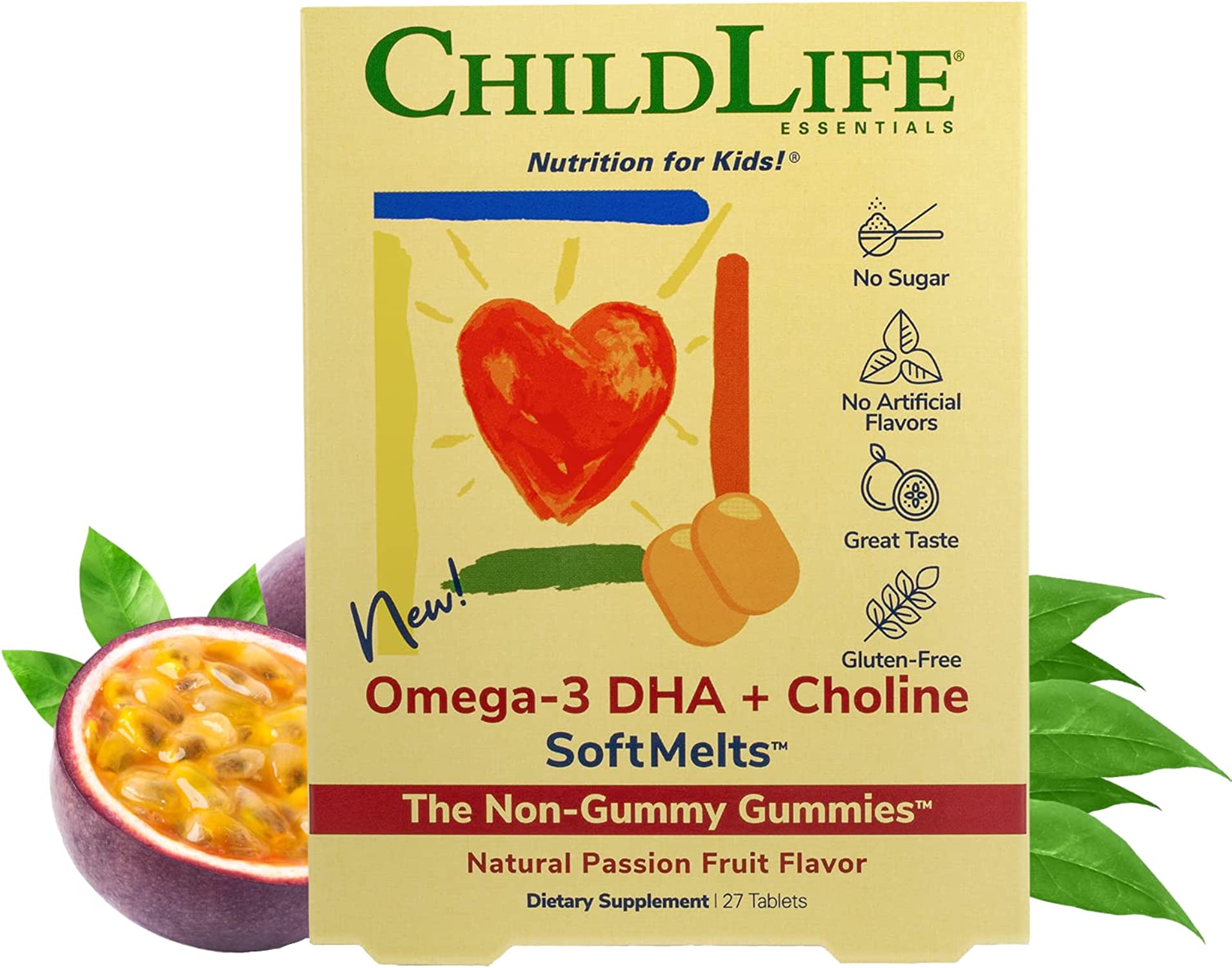 608274110502-CHILDLIFE-Omega-3 DHA + Choline SoftMelts