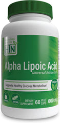 819193020890-HEALTH THRU NUTRITION-Alpha Lipoic 600 mg