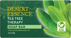 718334312101-DESERT ESSENCE-Cleansing Therapy Bar Soap Tea Tree