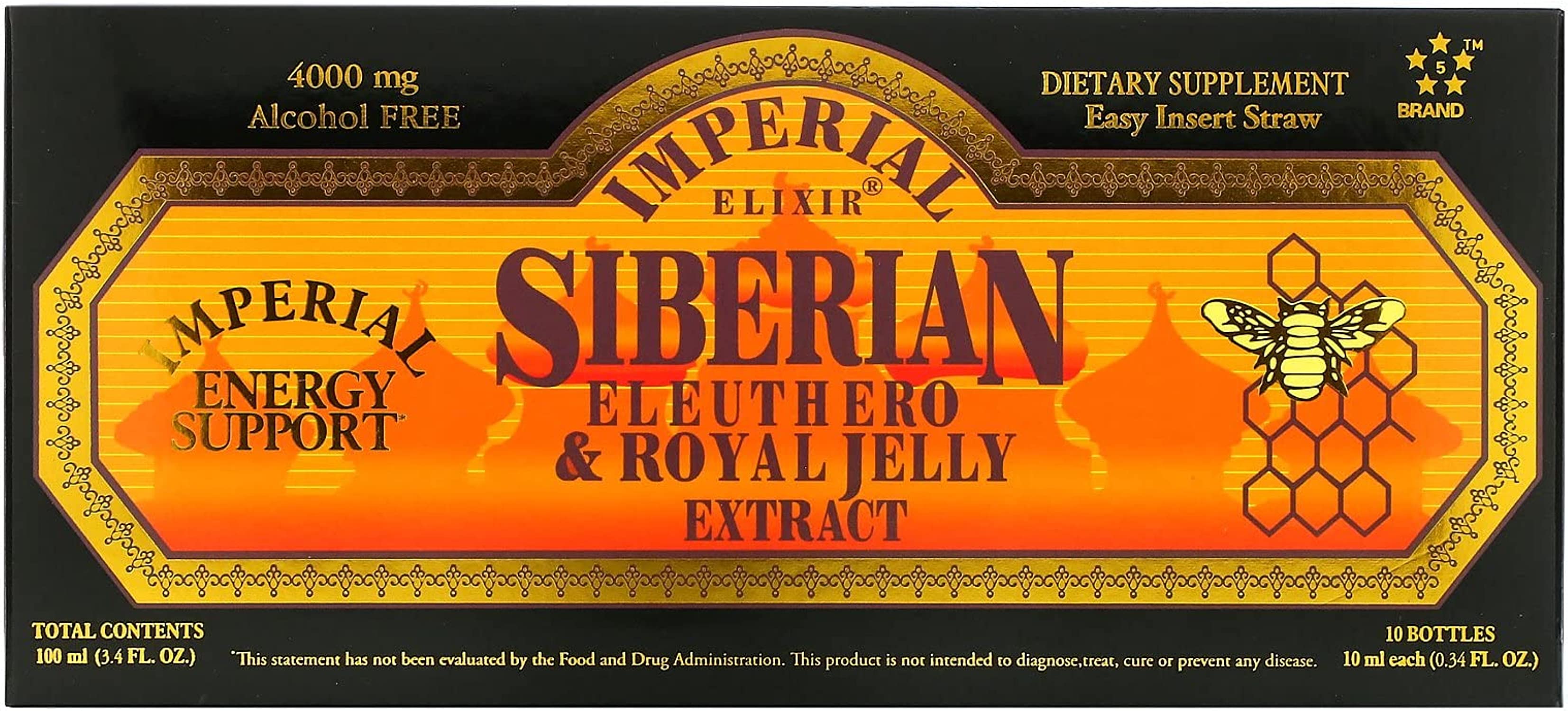 715783393545-IMPERIAL ELIXIR GINSENG-Siberian Eleuthero Extract w/ Royal Jelly Vials
