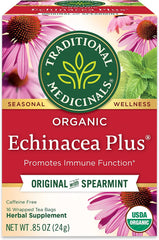 032917000514-TRADITIONAL MEDICINALS TEAS-Organic Echinacea Plus Tea