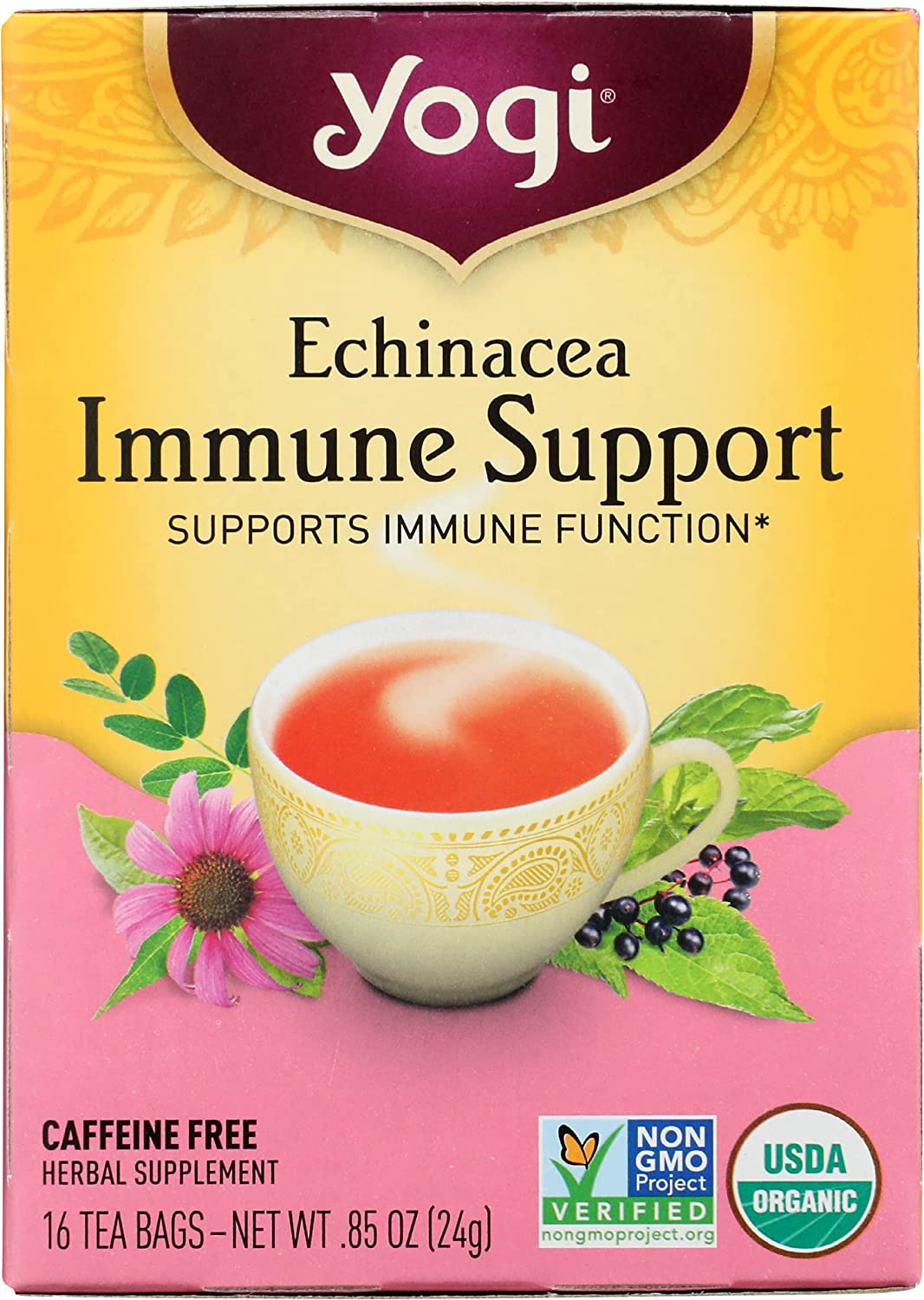 076950450103-YOGI TEA-Echinacea Immune Support Tea