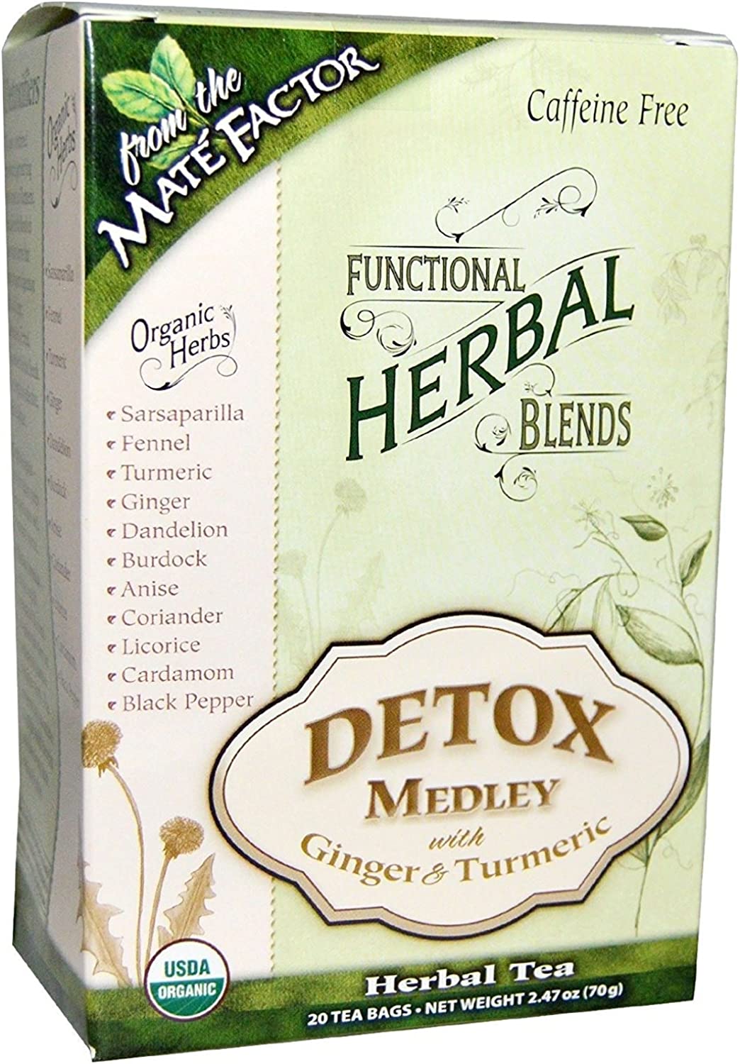 830568000071-MATE FACTOR-Functional Herbal Blends Detox Medley with Turmeric