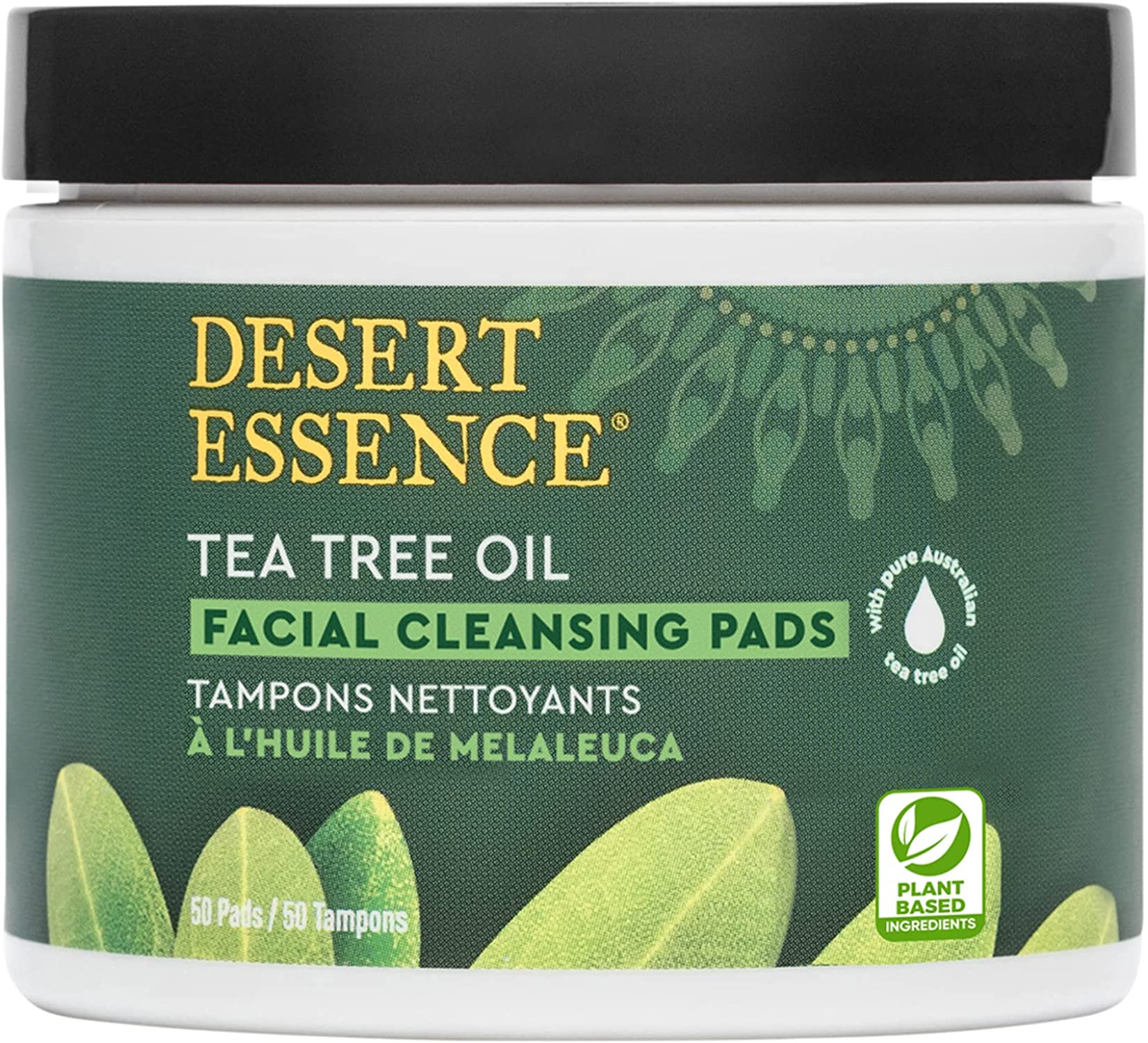 718334220406-DESERT ESSENCE-Tea Tree Oil Cleansing Pads