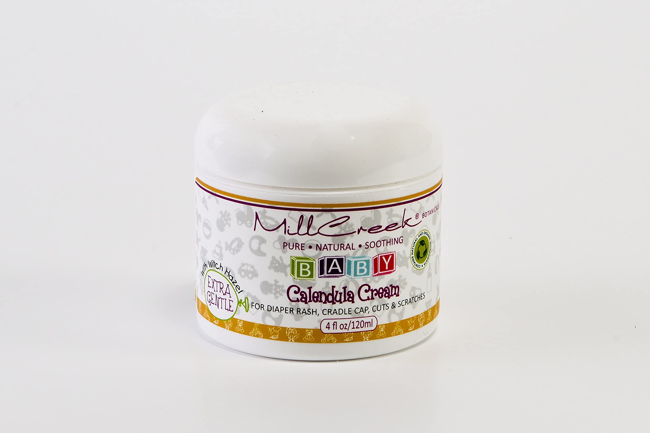 079526006308-MILL CREEK BOTANICALS-Calendula Cream Baby