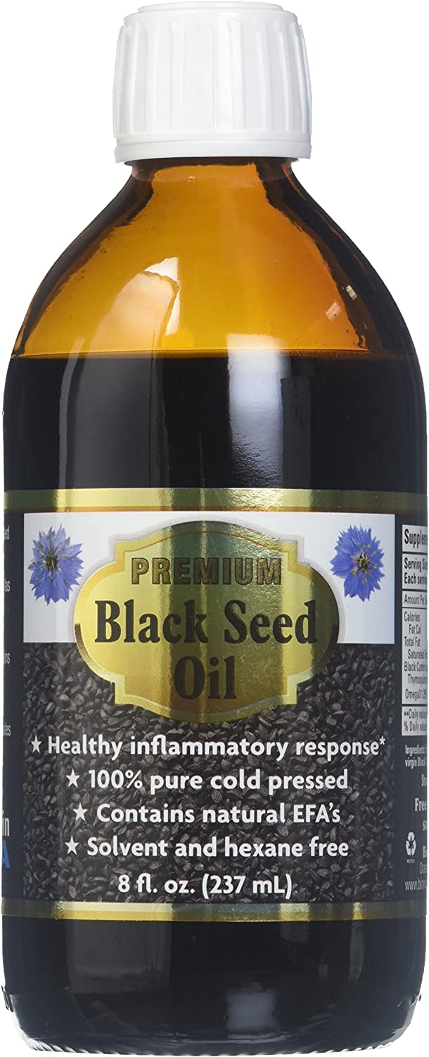 854936003778-BIO NUTRITION-Premium 100% Pure Cold Pressed Black Seed Oil