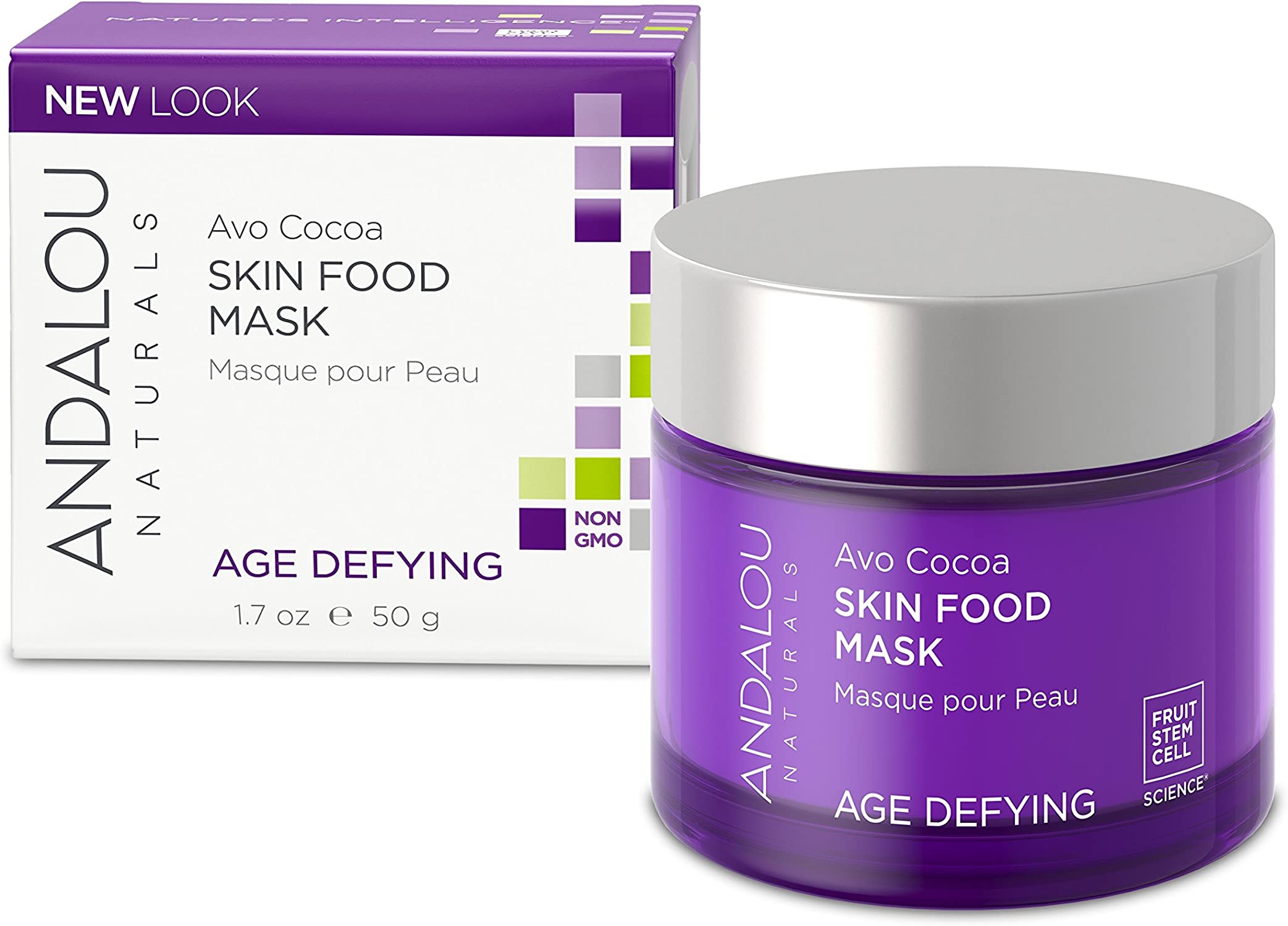 859975002270-ANDALOU NATURALS-Skin Food Mask Avo Cocoa