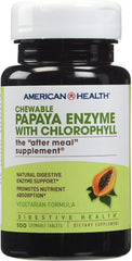 076630503037-AMERICAN HEALTH-Papaya Enzyme w/ Chlorophyll Chewable