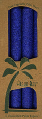 760860721803-ALOHA BAY-Candle 9" Taper Royal Blue