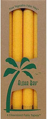 ALOHA BAY Palm Taper 9in Gold, 4 EA