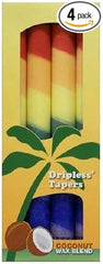 Aloha Bay Unscented 9" Tapers Candles - 4 PK