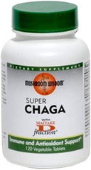 Mushroom Wisdom Super Chaga, 120 Count