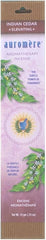 Auromere Aromatherapy Incense, Indian Cedar