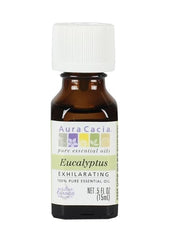 Aura Cacia Personal Care Eucalyptus Globulus Essential Oil 0.5 Oz. Bottle