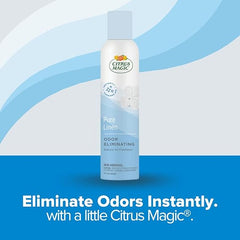 Citrus Magic Odor Eliminating Air Freshener Spray, Pure Linen, 3.0-Ounce