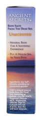 ANCIENT SECRETS Bath Salts from the Dead Sea, Unscented, 16 Ounce