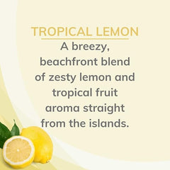 Citrus Magic Natural Odor Eliminating Air Freshener Spray, Tropical Lemon, 3-Ounce