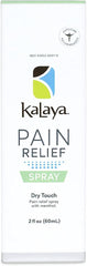 Kalaya Pain Relief Spray - Fast-Acting, Quick-Drying Muscle Rub for Joint Pain Relief and Muscle Pain - with Eucalyptus, Menthol, Methyl Salicylate, Camphor - Ideal for Easing Back Pain - 2 oz
