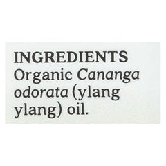 Aura Cacia 100% Pure Ylang Ylang Complete Essential Oil | Certified Organic, GC/MS Tested for Purity | 7.4ml (0.25 fl. oz.) | Cananga odorata