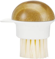 Full Circle FunGuy, 2 in 1 Mushroom Cleaning Brush, White