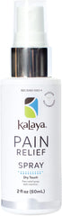 Kalaya Pain Relief Spray - Fast-Acting, Quick-Drying Muscle Rub for Joint Pain Relief and Muscle Pain - with Eucalyptus, Menthol, Methyl Salicylate, Camphor - Ideal for Easing Back Pain - 2 oz