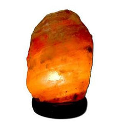 Ancient Secrets Medium Salt Lamp with Wood Base