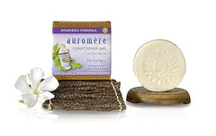 Auromere Ayurvedic Conditioner Bar for All Hair Types � Vegan, Non-GMO, Deep Moisturizing, Nourishing Herbal Formula with Neem, Zero Waste, Recyclable packaging (2.12oz solid bar), 1 Pack