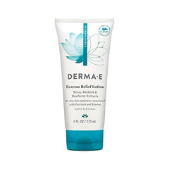Derma E Eczema Relief Lotion � Itchy Skin Rescue Cream � Soothing Eczema Cream Relieves Flaky, Scaly and Dry Skin - Topical Eczema and Psoriasis Cream, 6 Fl Oz