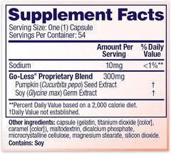 AZO Bladder Control with Go-Less Daily Supplement | Helps Reduce Occasional Urgency* | Reduce Leakage Due to Laughing, Sneezing and Exercise | 54 Count Capsules
