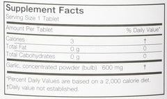 Arizona Natural Garlic TR 1800 mg Time-Released Tabs, 90 Count