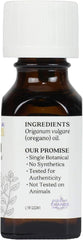 Aura Cacia 100% Pure Oregano Essential Oil, GC/MS Tested for Purity, 15 ml, Origanum vulgare, 0.5 Fl Oz