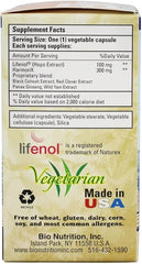 Bio Nutrition Harmonx with Lifenol 400 Mg Vegetarian Capsules, 30 Ea, 30 Count