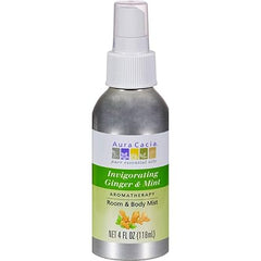 Aura Cacia - Aromatherapy Mist Ginger Mint - 4 fl oz