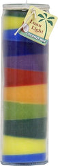 Aloha Bay Candle Luau Light Coconut Rainbow, 16 Oz