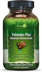 Irwin Naturals Advanced Yohimbe Plus Dietary Supplement Liquid Gel Caps, 100 Count Bottle