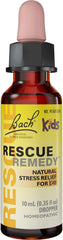 Bach RESCUE REMEDY KIDS Dropper 10mL, Natural Stress Relief, Homeopathic Flower Essence, Vegan, Gluten & Sugar-Free, Kid-friendly, Non-alcohol Formula