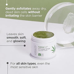 Andalou Naturals CannaCell X.Foliate Scrub, 1.7 Ounces