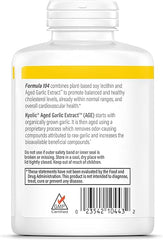 Kyolic Aged Garlic Extract Formula 104 Cholesterol Health, 300 Capsules (Packaging May Vary)