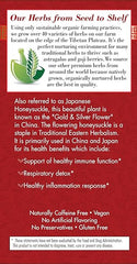 Bravo Tea Honeysuckle Caffeine Free 20 Tea Bags