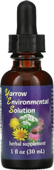 FLOWER ESSENCE SERVICES Yarrow Environmental Solution Dropper, 1 Ounce