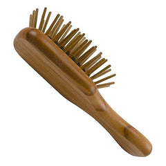 Ambassador Hairbrush, Olivewood Mini, Wood Pins, 1 Hairbrush