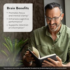 Irwin Naturals Brain Awake Enhanced Mental Performance, Increased Focus, Boost Clarity & Concentration - Powerful Nootropic Booster with L-Theanine, Bacopa, MCT's & InnovaTea - 60 Liquid Softgels