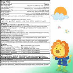 Hyland's Kids Cold & Cough, Daytime Cough Syrup Medicine for Kids Ages 2+, Decongestant, Sore Throat & Allergy Relief, Natural Treatment for Common Cold Symptoms, 4 Fl Oz