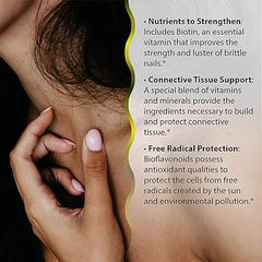 Irwin Naturals Longer, Stronger Hair and Nails - Promotes Vibrant Shine Texture & Strength - 60 Liquid Softgels