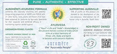 Auromere Ayurvedic Herbal Toothpaste, Cardamom Fennel, Foam Free - Vegan, Natural, Non GMO, SLS Free, Fluoride Free, Gluten Free, with Neem & Peelu (4.16 oz) (1 Pack)