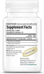 Kyolic Aged Garlic Extract Formula 250, Cardiovascular Health, One Per Day, 30 Vegan Capsules (Packaging May Vary)