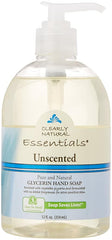 CLEARLY NATURAL Hand Soap Liquid Glycol Unscented, 12 Ounce