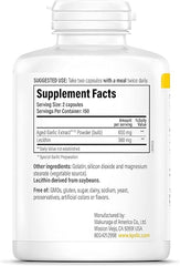 Kyolic Aged Garlic Extract Formula 104 Cholesterol Health, 300 Capsules (Packaging May Vary)
