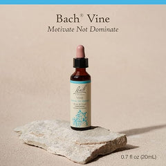 Bach Original Flower Remedies, Vine for Motivation, Natural Homeopathic Flower Essence, Holiday Gift for Him or Her, Vegan, 20mL Dropper